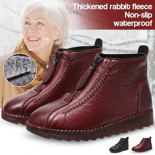 Zaira™ | Women's Non-Slip Natural Leather Ankle Boots