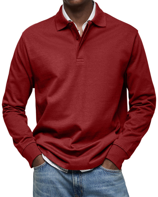 OLIVER™ | LUXURY LONG SLEEVE POLO