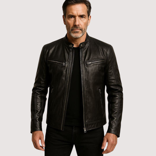 Simon ™ | Leather Jacket for Men