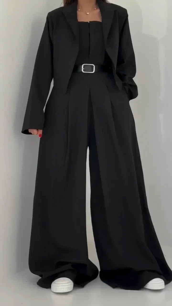 Everly™ - Women's Ensemble Bustier Jacket – Elegant & Trendy Style