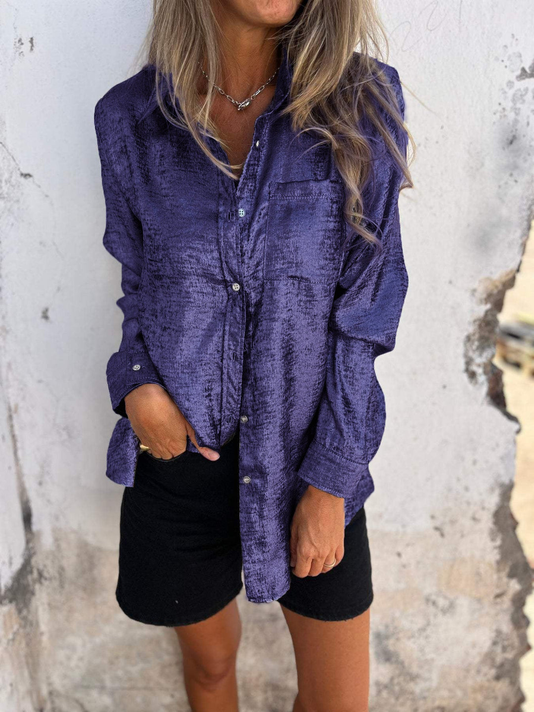 Zella | Chic Shimmer Shirt