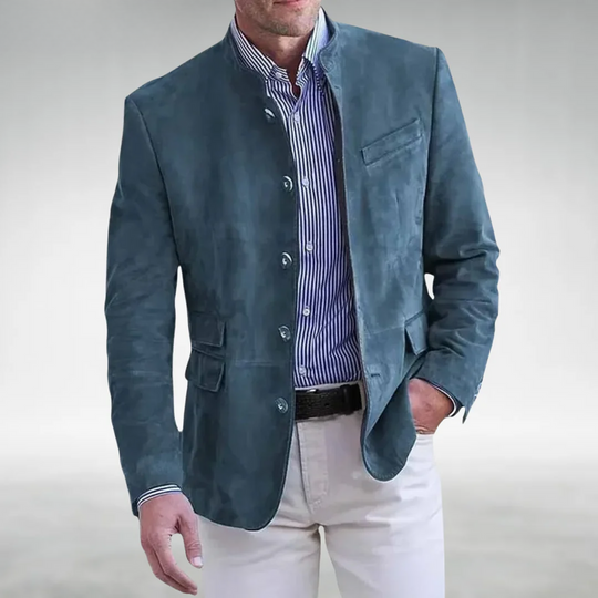 Isaac™ | Suede Leather Jacket