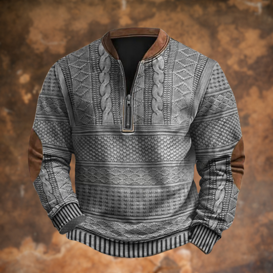 Marc™ | Knitted Sweater with Zipper
