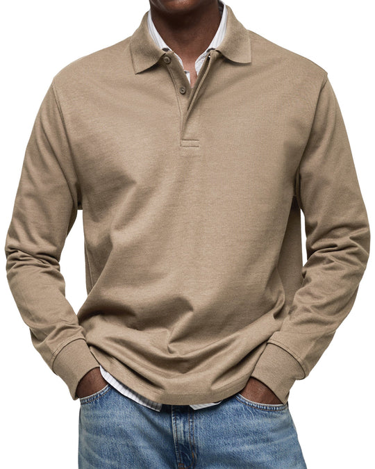 OLIVER™ | LUXURY LONG SLEEVE POLO