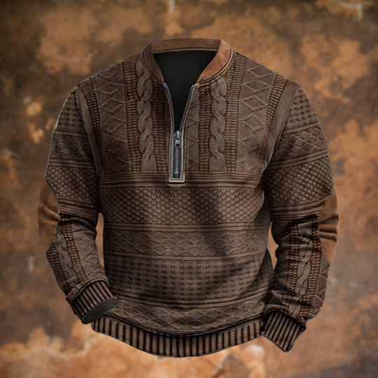 Marc™ | Knitted Sweater with Zipper