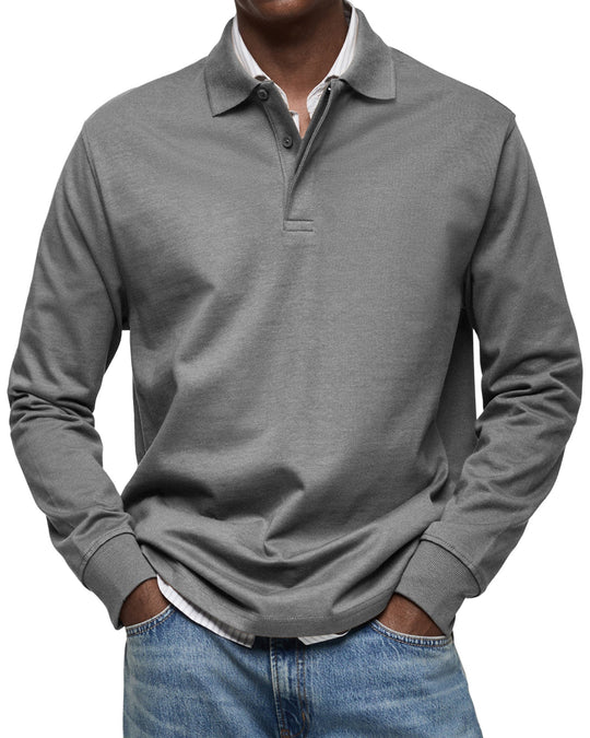 OLIVER™ | LUXURY LONG SLEEVE POLO
