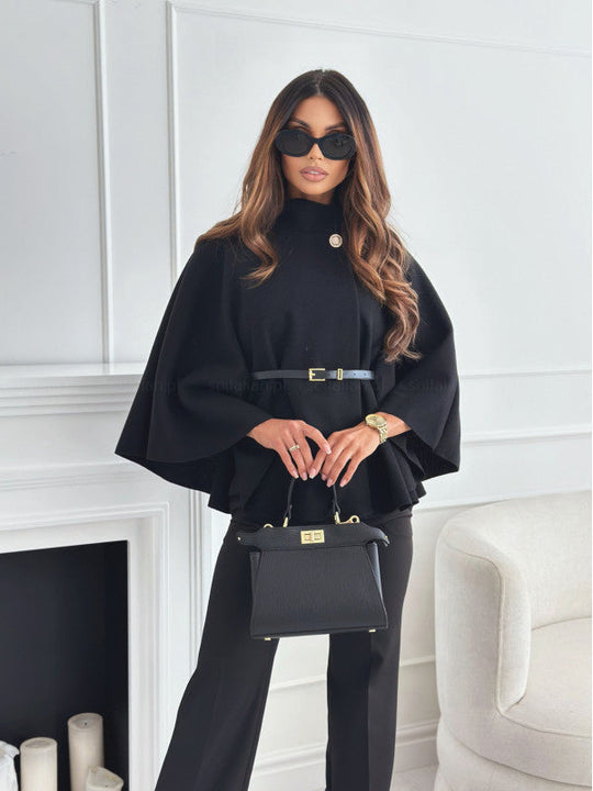 Aurora™ | Chic Butterfly Jacket with Belt