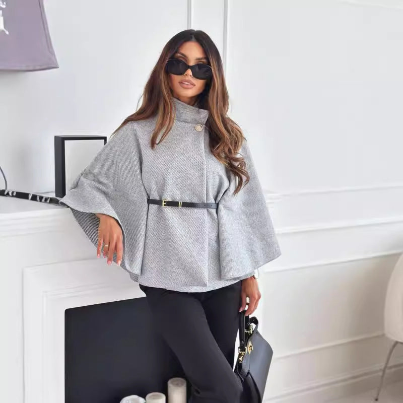 Aurora™ | Chic Butterfly Jacket with Belt
