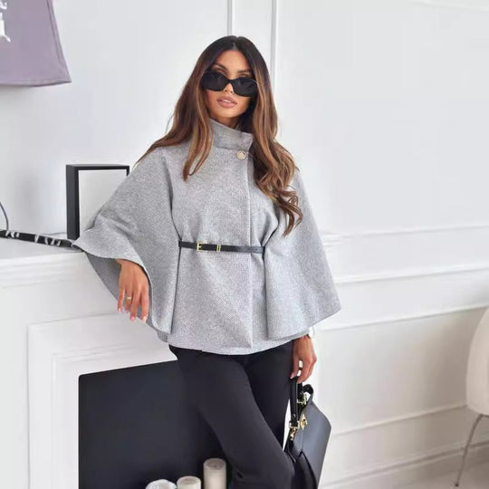 Aurora™ | Chic Butterfly Jacket with Belt