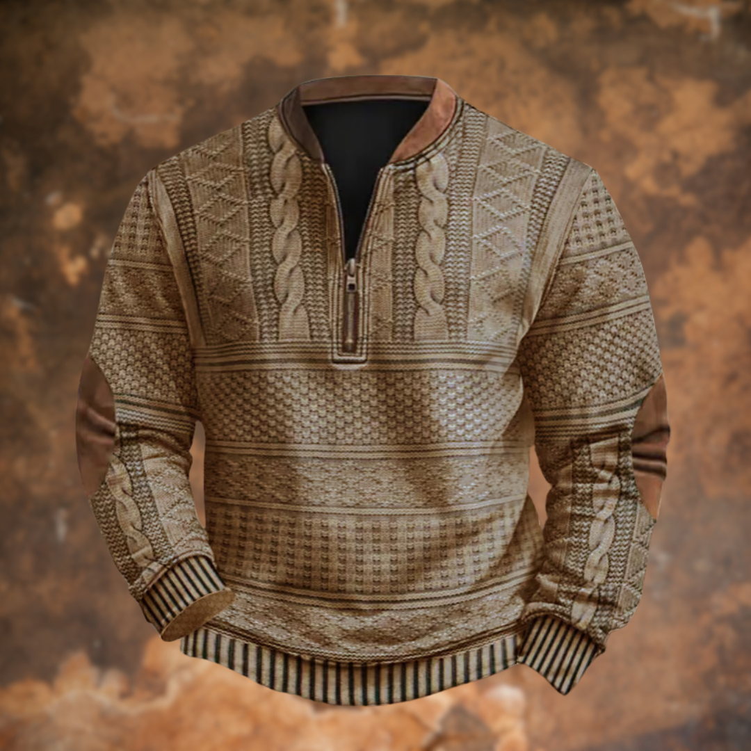 Marc™ | Knitted Sweater with Zipper