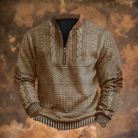 Marc™ | Knitted Sweater with Zipper