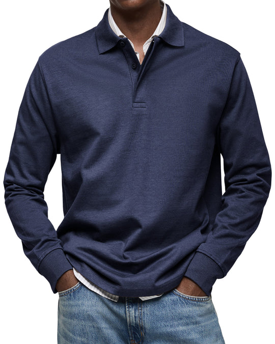 OLIVER™ | LUXURY LONG SLEEVE POLO