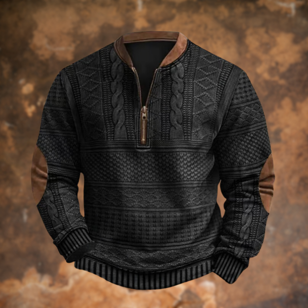 Marc™ | Knitted Sweater with Zipper