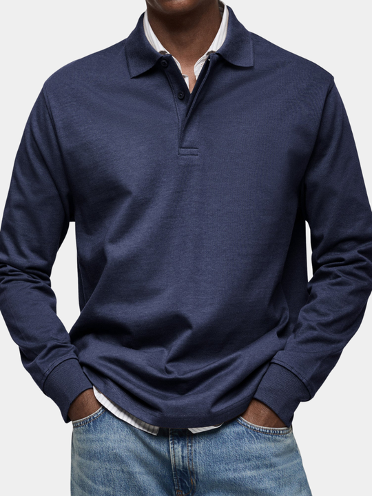 OLIVER™ | LUXURY LONG SLEEVE POLO