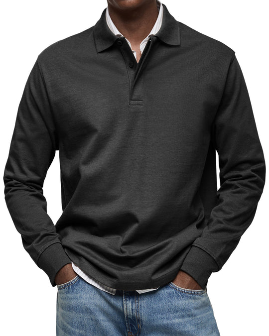 OLIVER™ | LUXURY LONG SLEEVE POLO