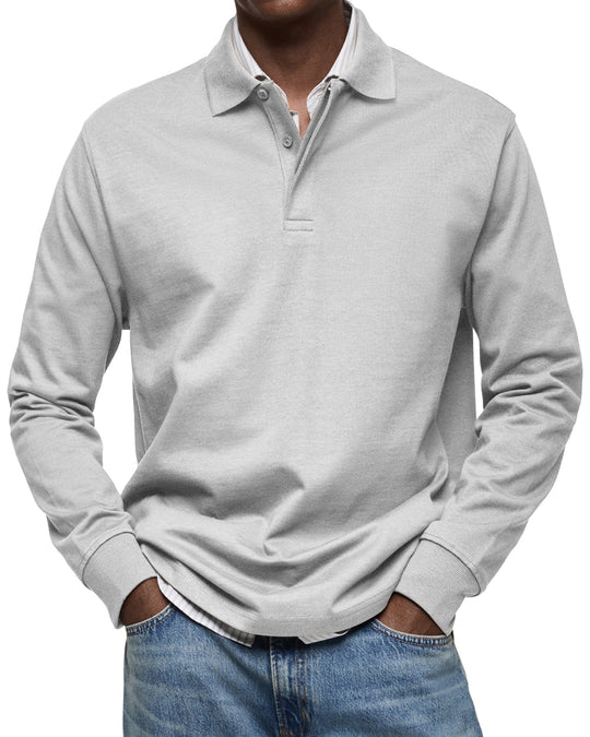 OLIVER™ | LUXURY LONG SLEEVE POLO