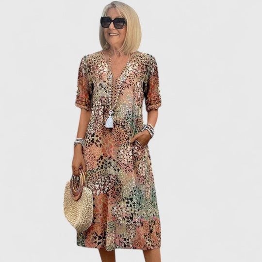 Leona™ | Stylish Midi Dress