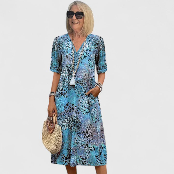 Leona™ | Stylish Midi Dress