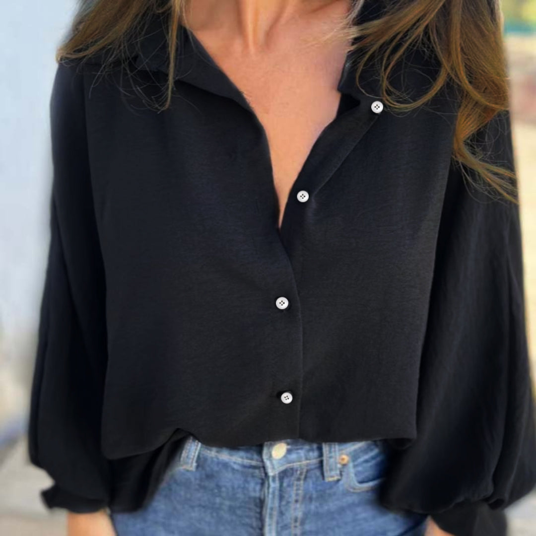 Elysa | Elegant Button-Up Blouse