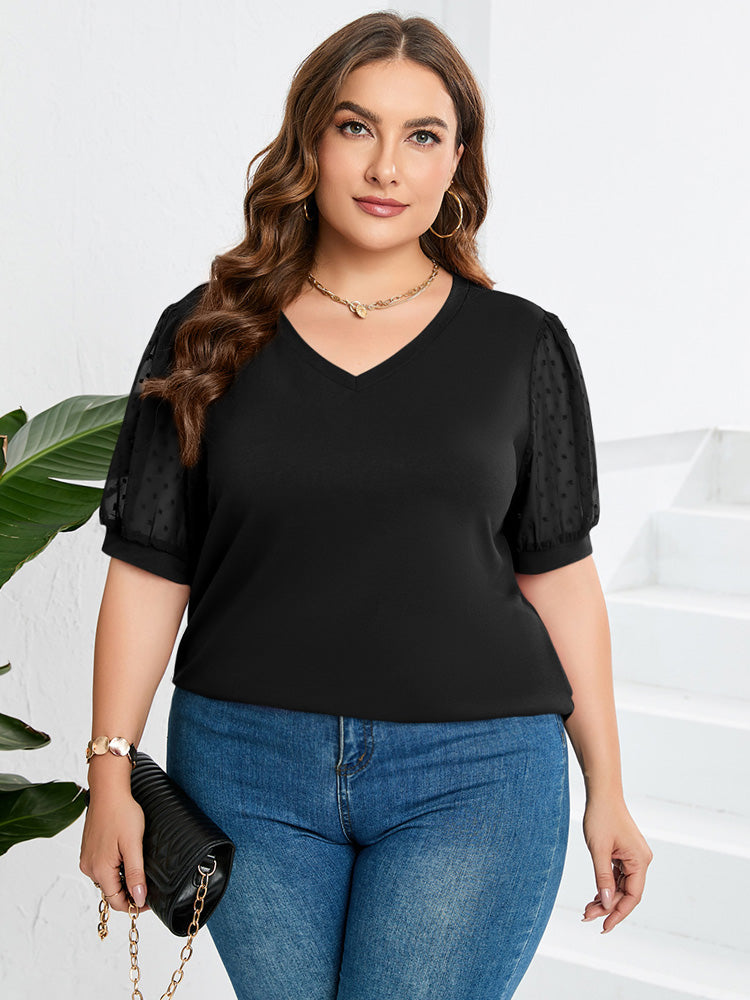 Rhianna | Elegant Puff-Sleeve Top