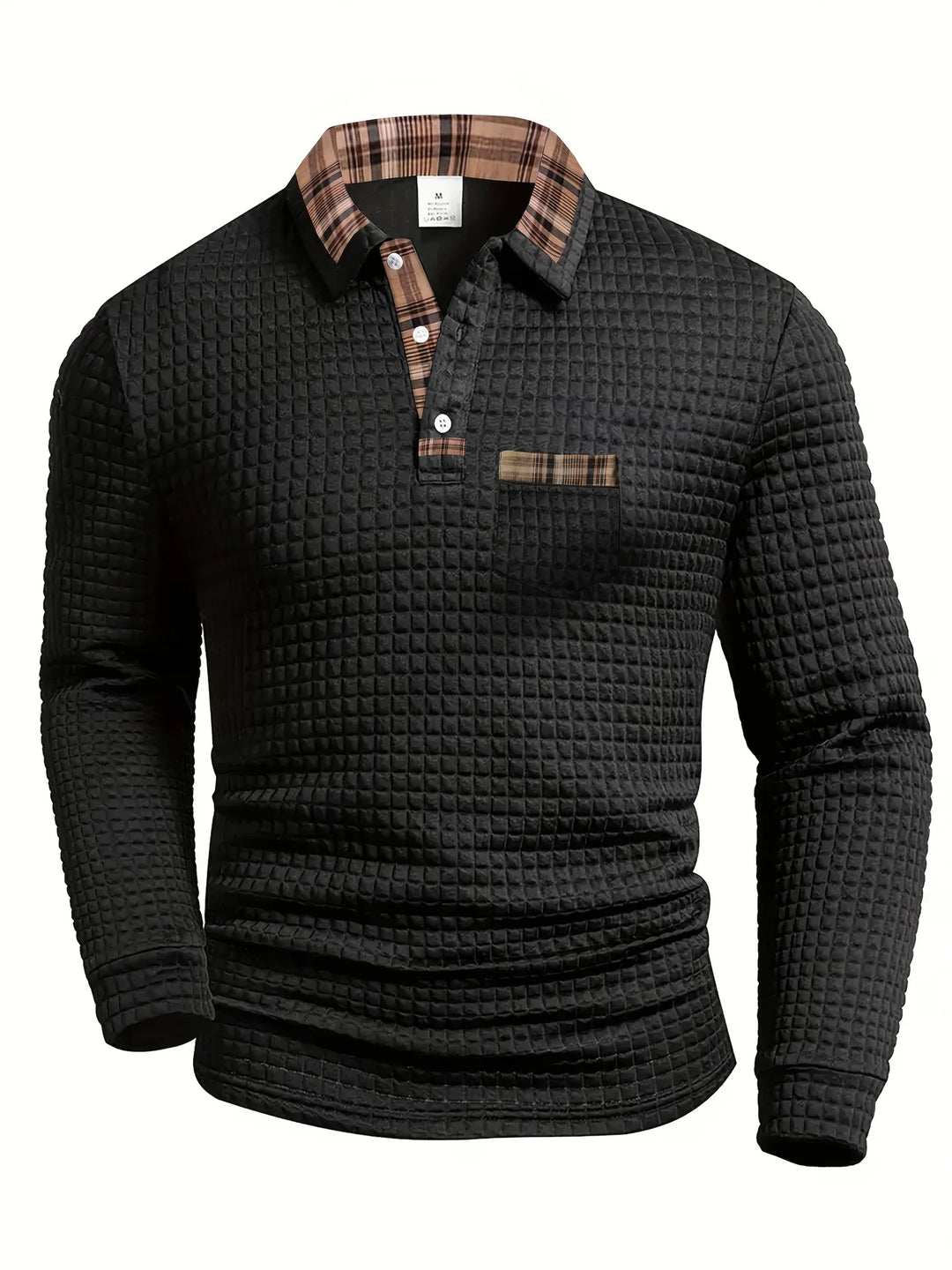 Toby™ | Polo Shirt with Check Pattern
