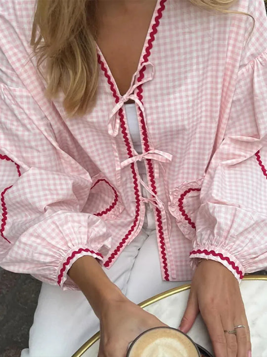Mila | Heart Blouse