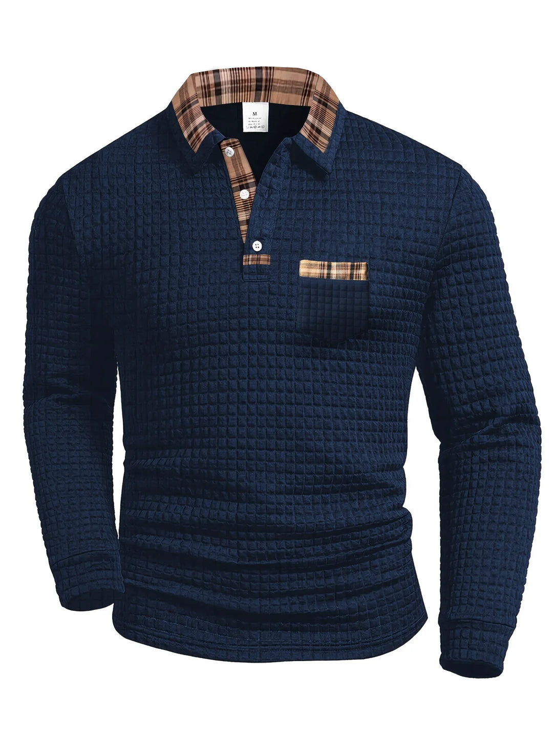 Toby™ | Polo Shirt with Check Pattern