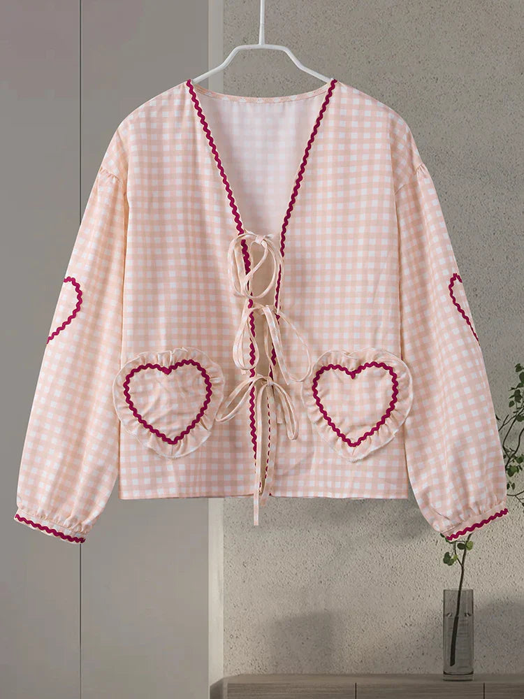 Mila | Heart Blouse