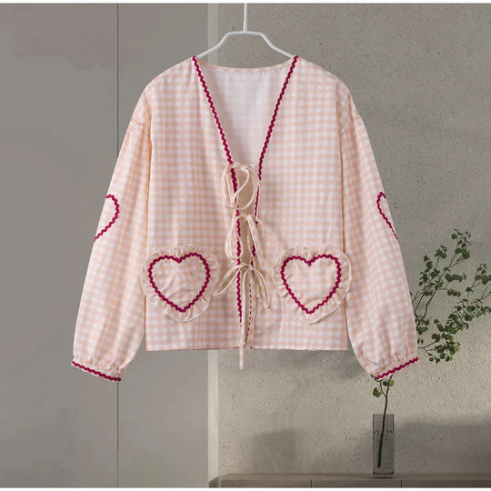 Mila | Heart Blouse