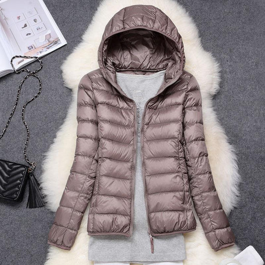 Victoria™ | Waterproof jacket with white duck down filling