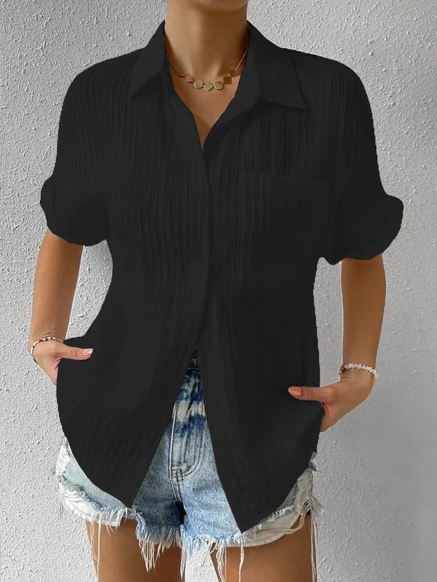 Brielle | Relaxed Textured Top