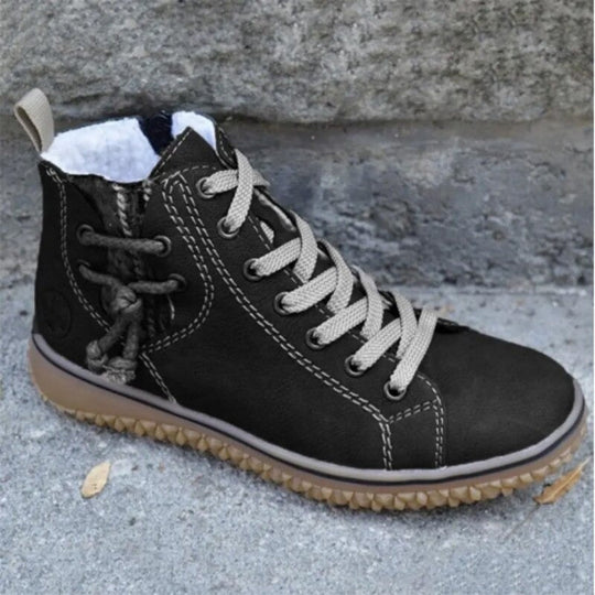 Dahlia™ | Women's Waterproof Orthopedic Ankle Boots in Retro Style