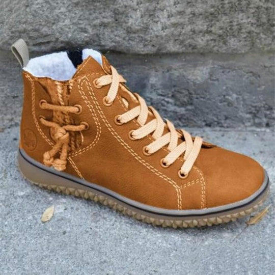 Dahlia™ | Women's Waterproof Orthopedic Ankle Boots in Retro Style