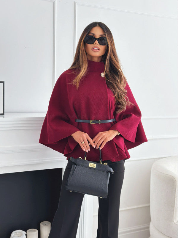 Aurora™ | Chic Butterfly Jacket with Belt