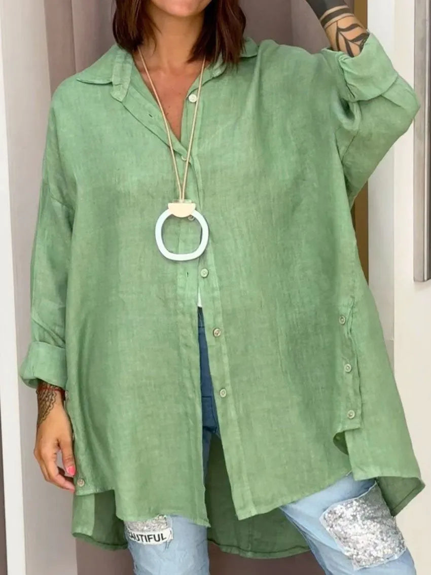 Sophia | Oversized Button Shirt