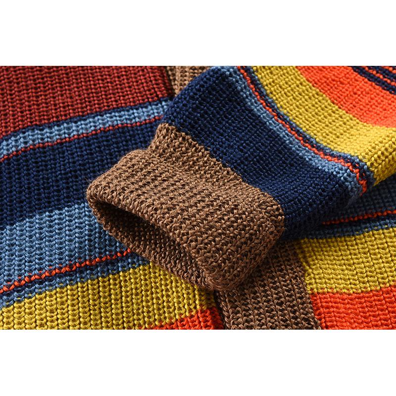 Asher™ | Colorblock Lapel Sweater Jacket