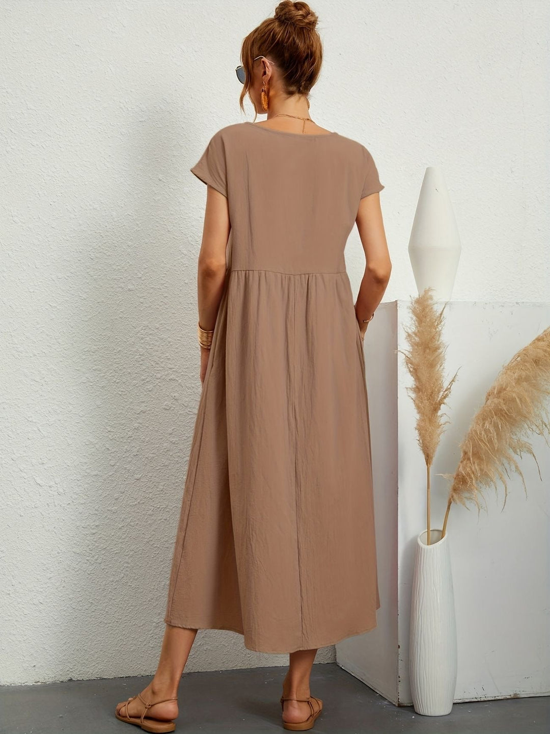 Rosineo - Casual Linen Dress