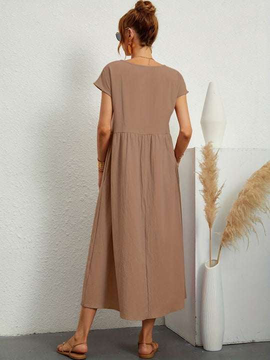 Rosineo - Casual Linen Dress