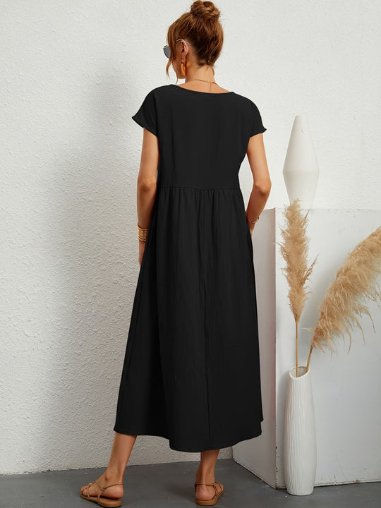 Rosineo - Casual Linen Dress