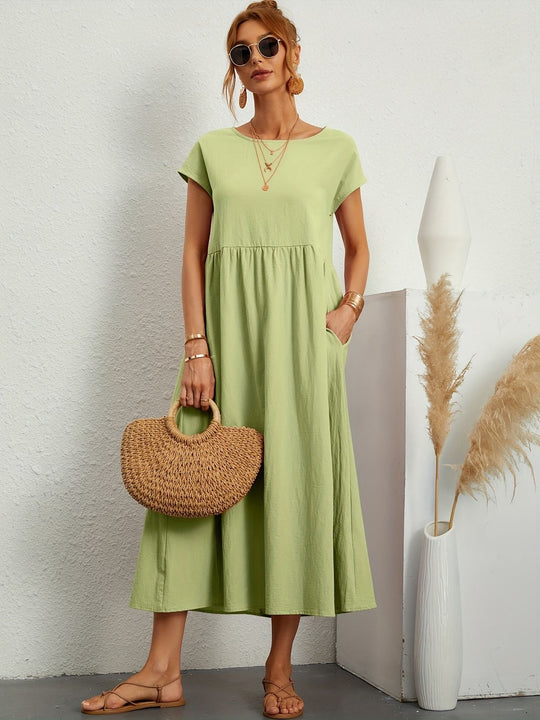 Rosineo - Casual Linen Dress