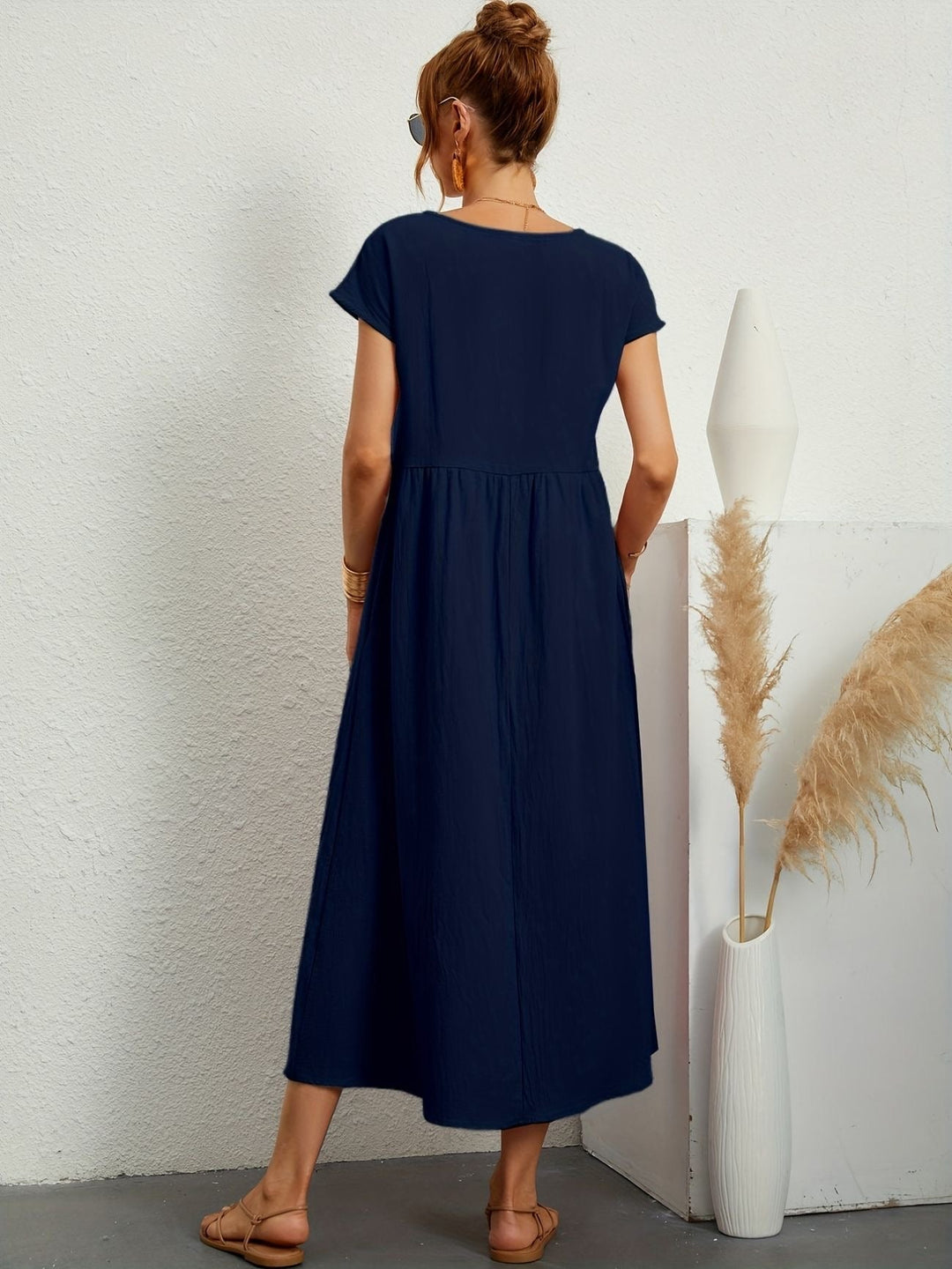 Rosineo - Casual Linen Dress