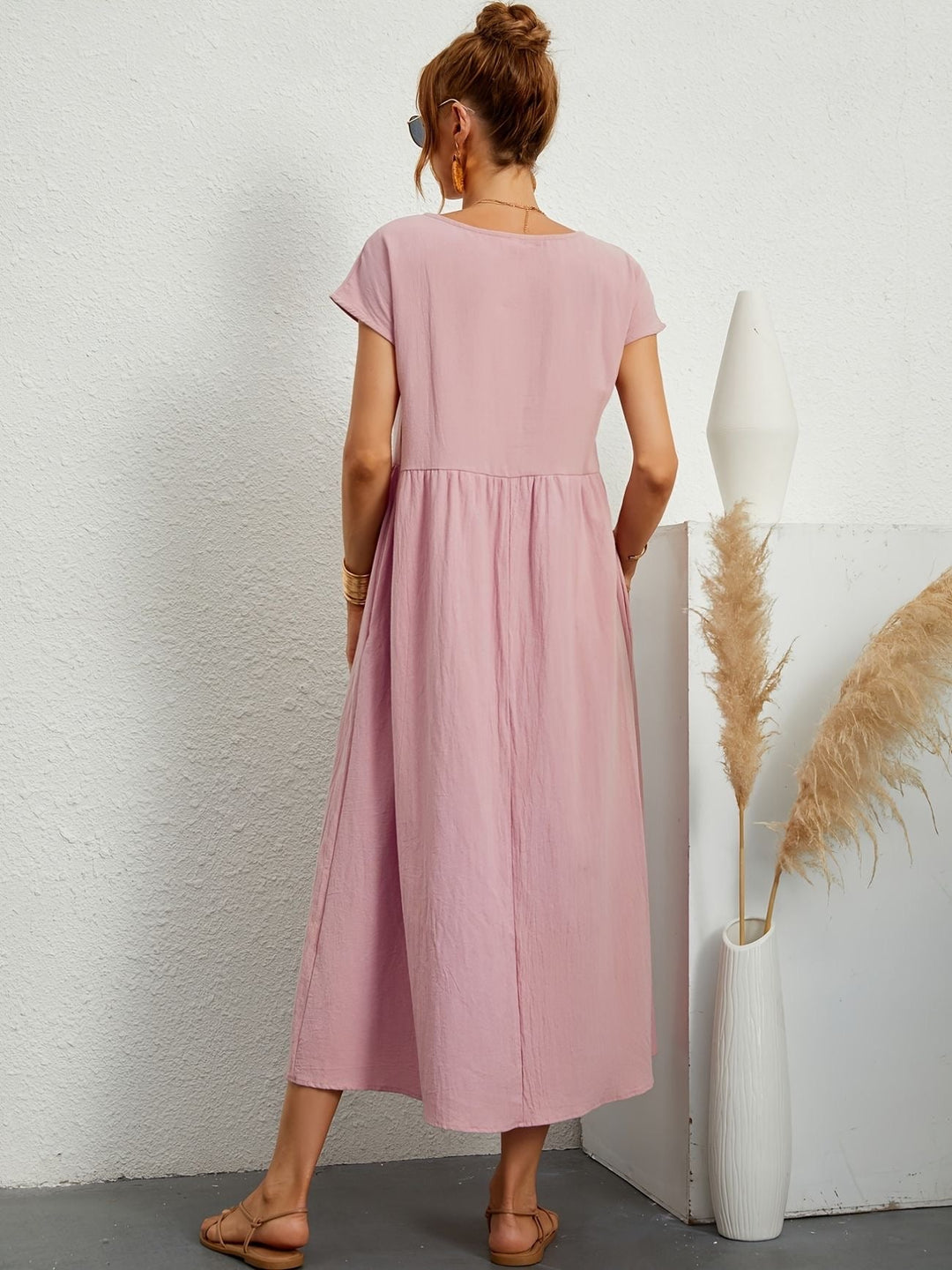 Rosineo - Casual Linen Dress