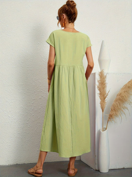 Rosineo - Casual Linen Dress